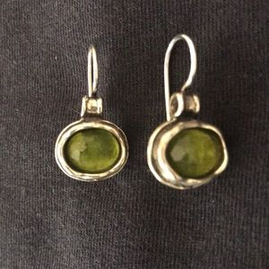 Silpada Daintree Sterling Silver Quartz Earrings